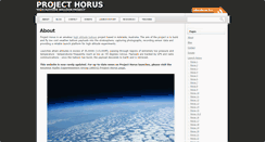 Desktop Screenshot of projecthorus.org